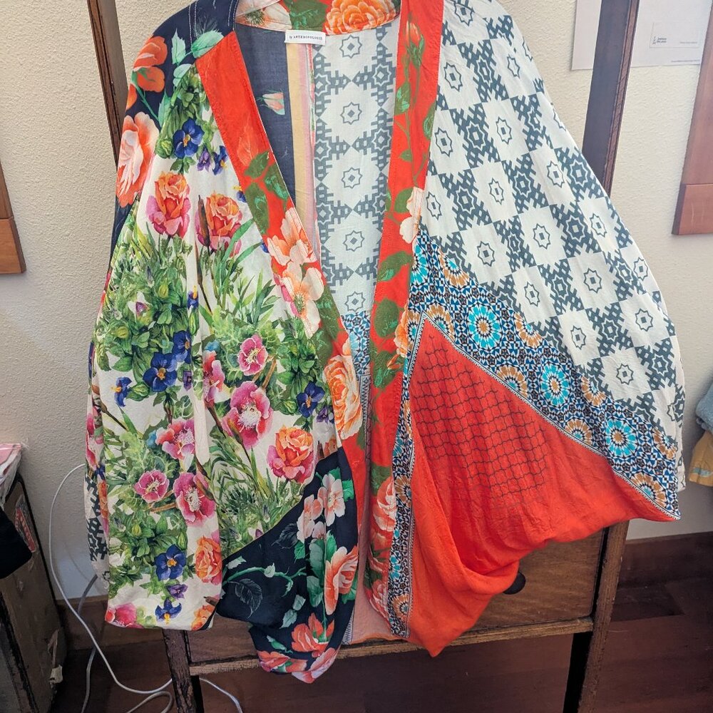 Anthropologie bohemian flowy top